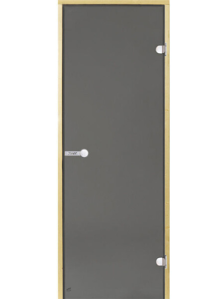 Dveře do sauny HARVIA 9x19, šedé, 890x1890 mm, borovice CD91902ML