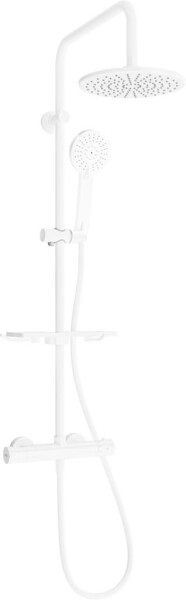 MEXEN - KT40 Sprchový sloup s termostatickou baterií bílé 771504093-20