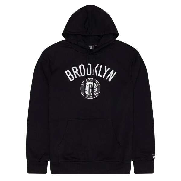 New Era Pánská mikina Brooklyn Nets NBA Team Logo Hoodie Sweatshirt Velikost: 2XL