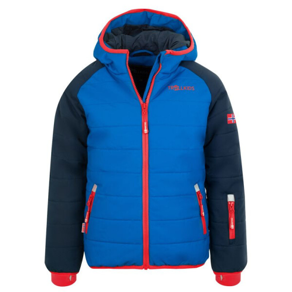 Trollkids Kids Hafjell Snow Jacket PRO nepromokavá zateplená bunda pro chlapce/dívky (514-117) 176