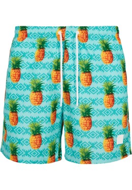 Vzor plavecké šortky ananas aop