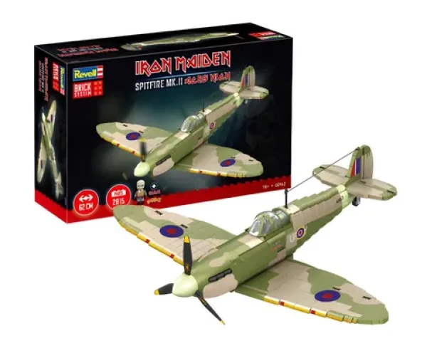 REVELL Stavebnice Iron Maiden Spitfire MK.II Aces High