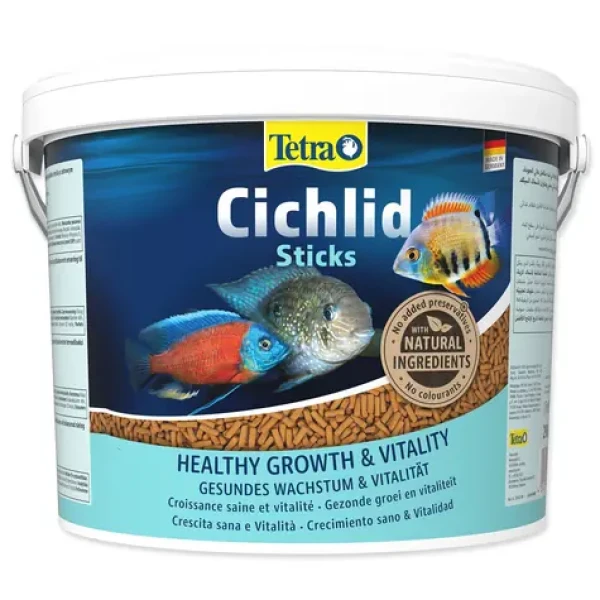 Tetra Cichlid Sticks / Krmivo pro cichlidy a velké ryby / Tyčinky / 10 l (A1-153691)
