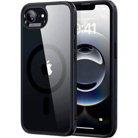 ESR Classic Hybrid HaloLock zadní kryt na mobil Apple iPhone 16e transparentní, černá 1552552, Kompatibilní s MagSafe, odolné vůči nárazům 1A84200202