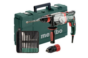 Metabo UHEV 2860-2 Quick Set / Multifunkční kladivo s příslušenstvím / 1100W / 2100 ot-min / 4500 úderů-min / SDS-plus (600713510)