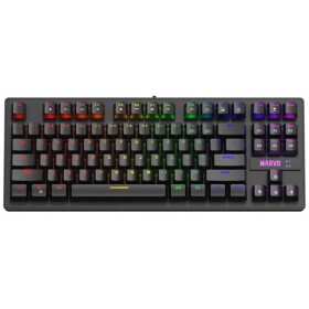 Marvo KG901 (CZ) černá / mechanická klávesnice / USB / RGB / CZSK layout / Jixian Blue / 87 kláves / 1.6m (KG901 CZ/SK)