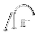 REA - 3otvorová Vanová Baterie Lungo Chrome REA-B2262