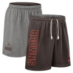 Nike Pánské kraťasy Cleveland Browns NFL 2025 Sideline Reversible Mesh Dri-FIT Shorts Velikost: 2XL