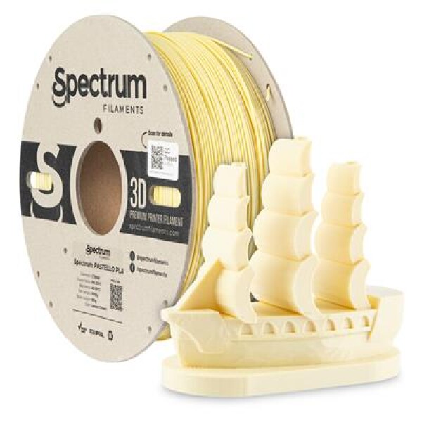 Filament Spectrum Pastello PLA 1,75 mm LEMON CREAM 1 kg