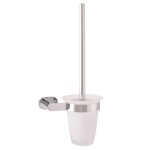 RAV Slezák - YUKON - Koupelnový doplněk WC štětka, držák misky černý, Chrom YUA0500 YUA0500