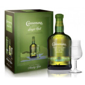 Connemara ORIGINAL Peated Single Malt Irish Whiskey 40% 0,7 l (dárkové balení 1 sklenička)