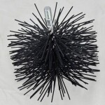 Kartáč pro nerezové komíny, 130mm, POLYAMID