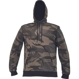 CERVA CRAMBE mikina s kapucí camouflage 3XL 0306002812006