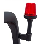 Mamido Dětský elektrický traktor BLAST s přívěsem 2x200W modrý
