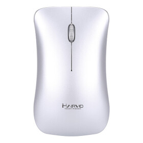 Marvo DWM102SL stříbrná / bezdrátová optická myš / 1600 DPI / 2.4GHz USB přijímač (DWM102SL)