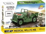 COBI 2295 II WW Sanitka Willys MB D-DAY, 1:35