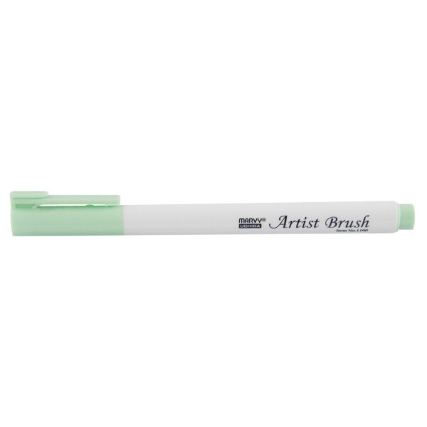 MARVY Artist Brush 1100-70 fix štětcový hrot – barvy vodní báze brush pen na papír lettering kaligrafie rozmývatelný mísitelný acid free netoxický