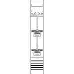 Striebel & John 2CPX054098R9999 DF19P2 pole counter vestavné Počet modulů (šířka) = 12 Obsah 1 ks