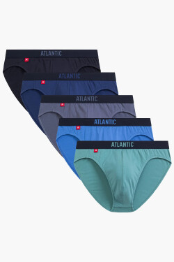 Atlantic 5SMP-004 5-pack barva:zelená/zelená/modrá/indygo/tmavě modrá M