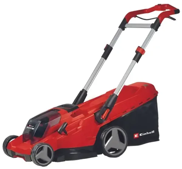 Einhell RASARRO 36/42 / Aku sekačka na trávu / 2x18 V / až 725 m2 / Záběr 42 cm / Koš 50 l / 2x 5,2 Ah (3413272)