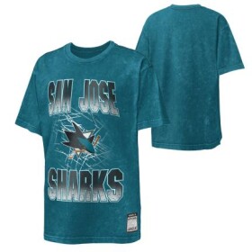 Outerstuff Dětské tričko San Jose Sharks NHL Time To Shine Cnk Mw Tee Velikost: Dětské M (9 - 11 let)
