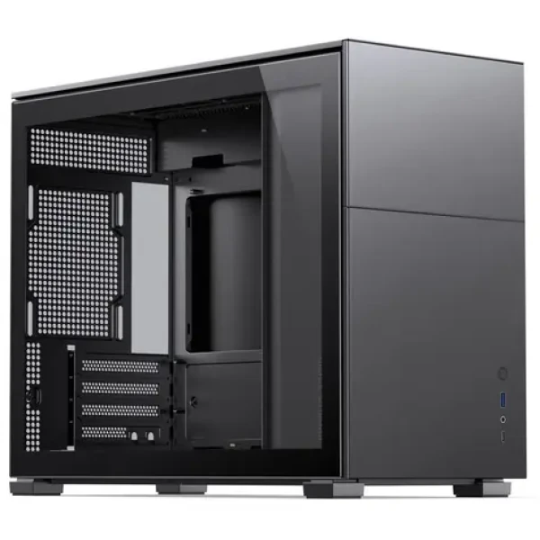 Jonsbo D31 TG černá / mATX / 1x USB-A 3.2 / 1x USB-C 3.2 / bez zdroje / průhledná bočnice (D31 STD BLACK)