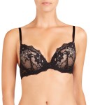 Podprsenka push-up My Fit Lace 86-4053 černá Pleasure State černá (BLAK)