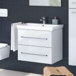 VILLEROY & BOCH - Avento Umyvadlová skříňka, 63x51x45 cm, 2 zásuvky, Crystal White A89000B4