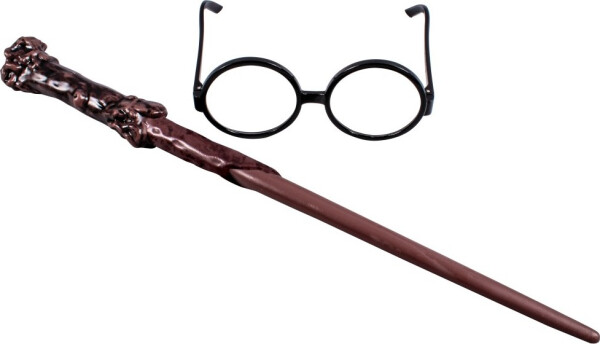 Harry Potter set hůlka a brýle - EPEE