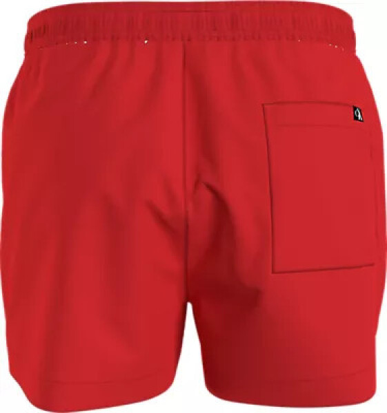Pánské plavky SHORT DRAWSTRING KM0KM00967 XM9 červvené - Calvin Klein M