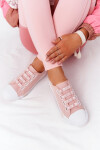 Women's Sneakers With Drawstring BIG STAR Pink Velikost: