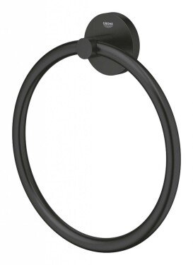 GROHE - QuickFix Start Držák na ručník, matná černá 411742430