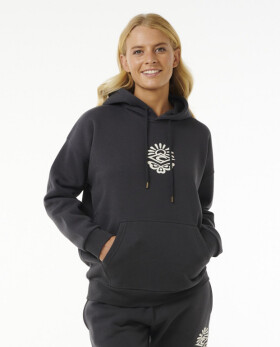 Mikina Rip Curl ICONS OF SURF HERITAGE HOOD Washed Black