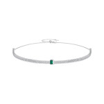 Elenys stříbrný náhrdelník choker Elegance