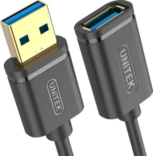 Unitek Y-C4030GBK černá / Kabel USB-A - USB-A / 3 m (Y-C4030GBK)