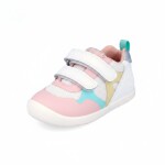 Dívčí barefoot tenisky SPORT BLANCO Y MULTICOLOR Biomecanisc 262165-D310 - 24