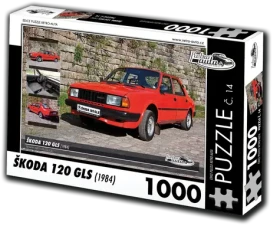 RETRO-AUTA Puzzle č. 14 Škoda 120 GLS (1984)
