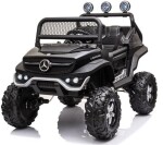 Mamido Dětské elektrické autíčko Mercedes-Benz Unimog S 4x4 černé