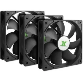 Inter-Tech IPC Fan Set 120 černá / Ventilátor / 3ks / 120 mm / 800-1500 RPM / 60 CFM / 25 dB / 4-pin (88887289)