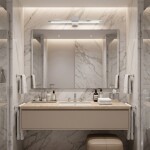 Koupelnové nástěnné LED svítidlo SWE040-1W 40cm Chrome OSW-20140