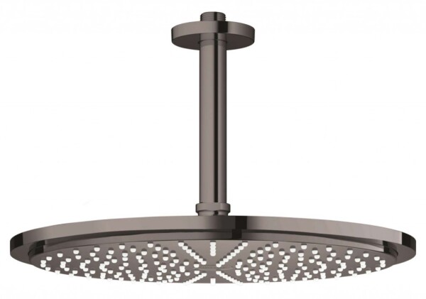 GROHE - Rainshower Cosmopolitan Hlavová sprcha 310, sprchové rameno 14 cm, 1 proud, tmavý grafit 26067A00