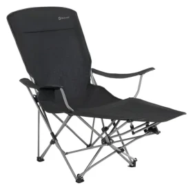 Outwell Catamarca Lounger černá / Kempingové relaxační křeslo / pro 1 osobu (470468)