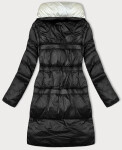 Černá zimní bunda s odepínacími rukávy Factory Price (TR8139) odstíny černé S (36)