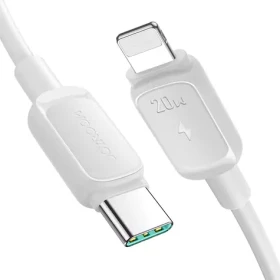 Joyroom Multi-Color Series A14 Nabíjecí kabel USB-C (M) - Lightning (M) 20W 1.2m bílá (6956116748487)