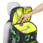 Školní aktovka Step by Step CLOUD, Black Cat Chiko - 5 dílný set, AGR certifikát