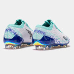 Pánské kopačky Joma GOL 2472 FG White Turquoise Velikost bot: 41