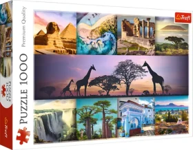 TREFL Puzzle Koláž Afrika