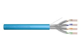 Digitus CAT 6A U/FTP modrá / Instalační kabel / drát AWG 23/1 / LSOH / Dca / 100 m (DK-1624-A-VH-1)