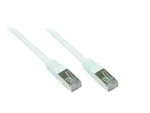 Good Connections Patch kabel Cat.7 bílá / Patch kabel / S/FTP / RJ-45 / 600 MHz / 3 m (8070R-030W)
