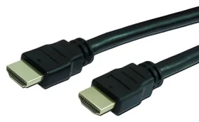 MediaRange Gold Connector černá / HDMI kabel / High Speed / Ethernet / pozlacené konektory / 1,5 m (MRCS139)